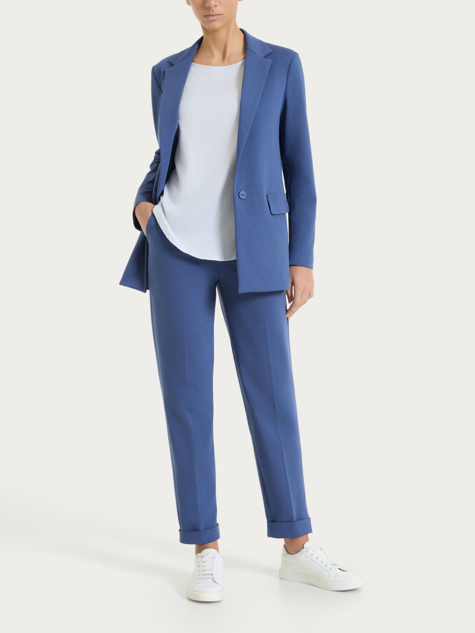 Ragno Compact Light Pantalone Carota Tasche Oceana tapered