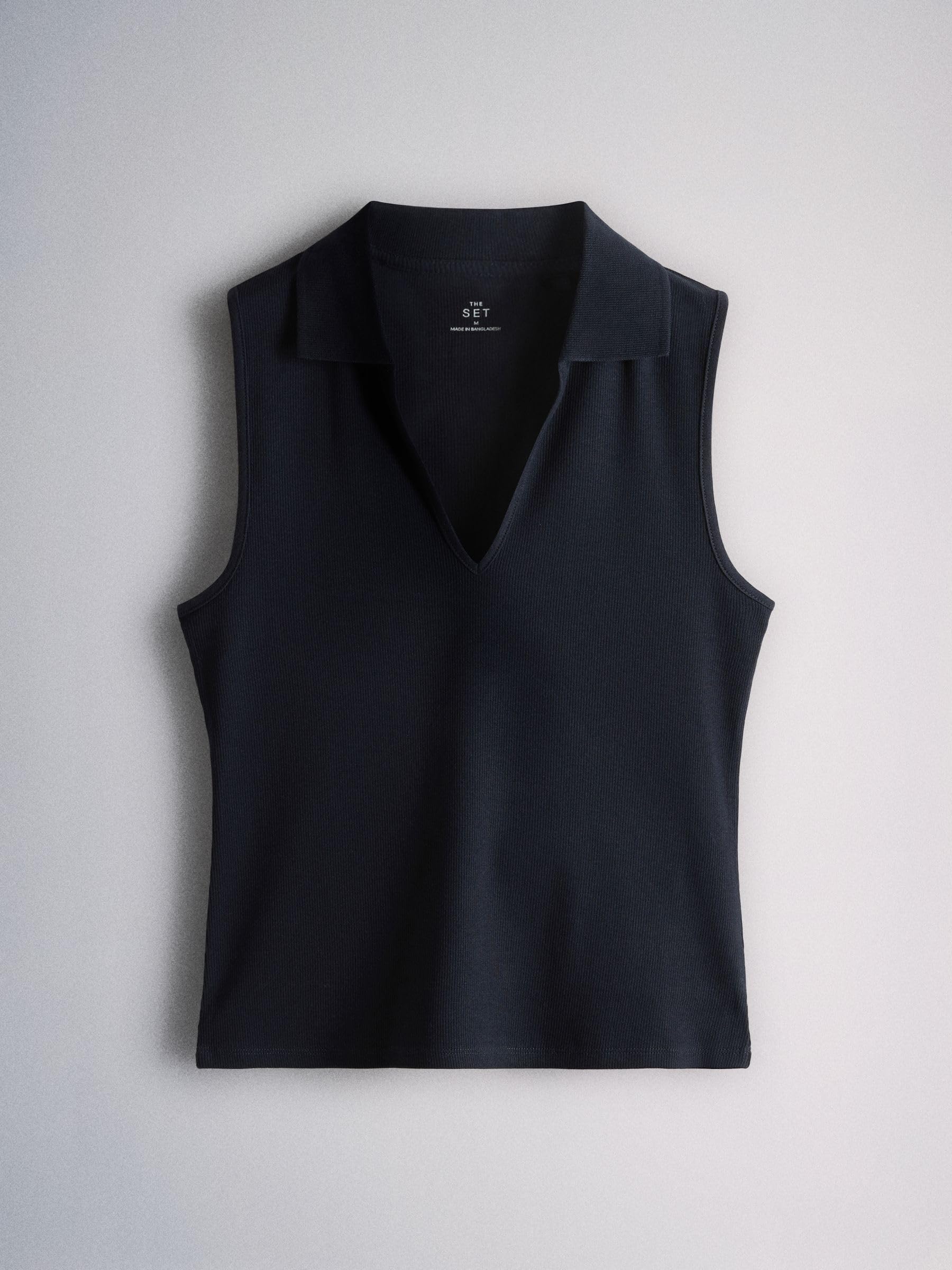 Next The Set polo colletto a coste donna 3 pezzi taglia M