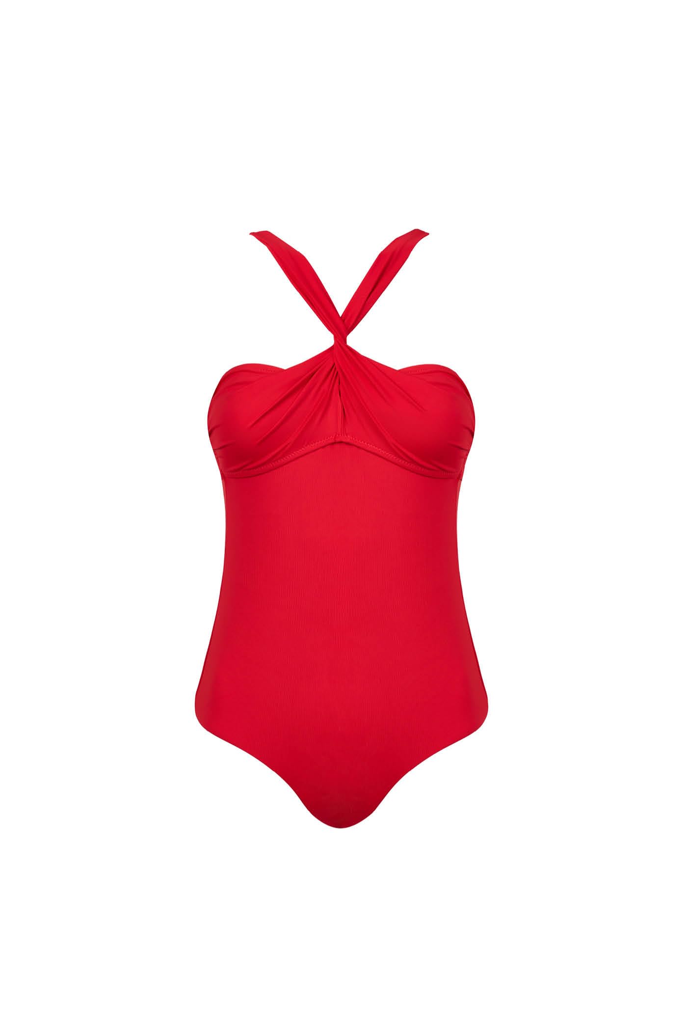 Goldenpoint costume intero fascia imbottito microfibra unita