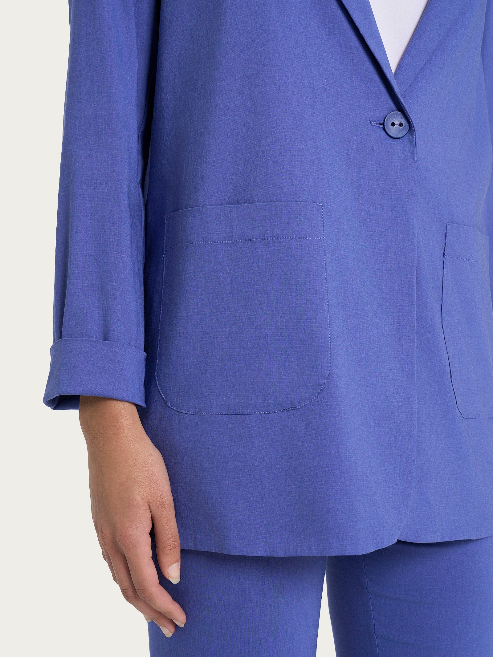 Ragno Super Fresh blazer destrutturato Skipper Blue leggero