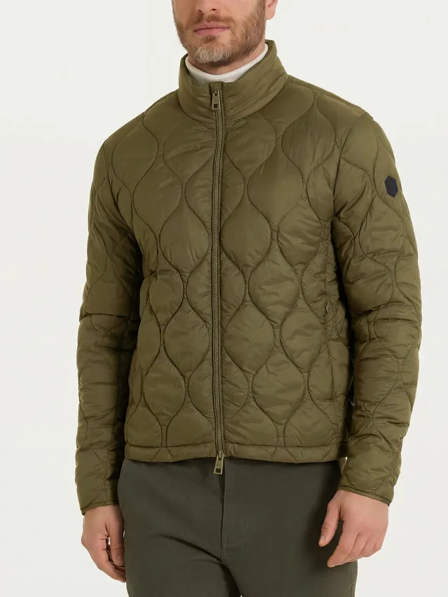 Ragno Onion Quilt Piumino Puffer Dark Olive leggero
