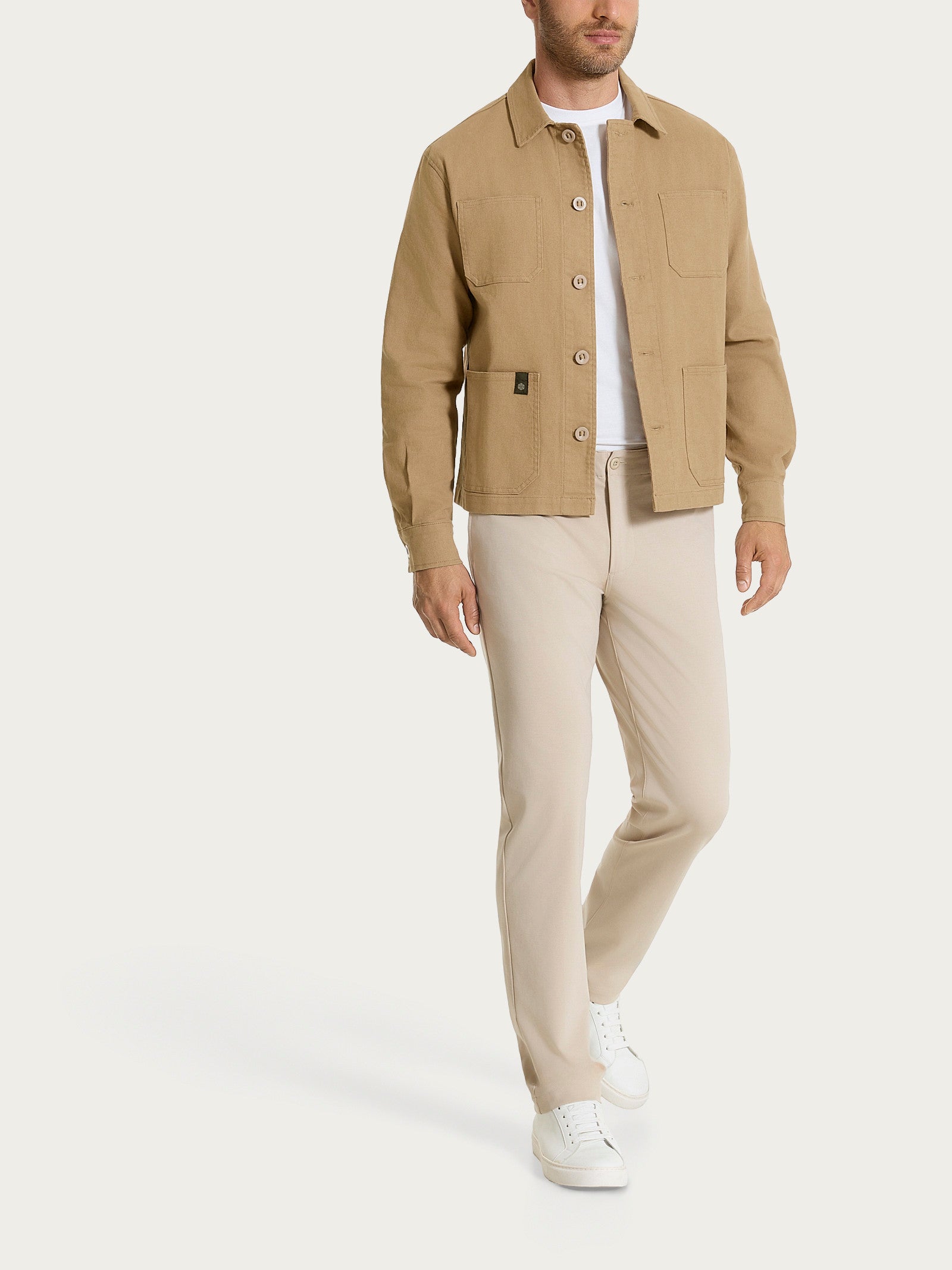 Ragno SL Utility Giacca Corta Tiger's Eye canvas cotone