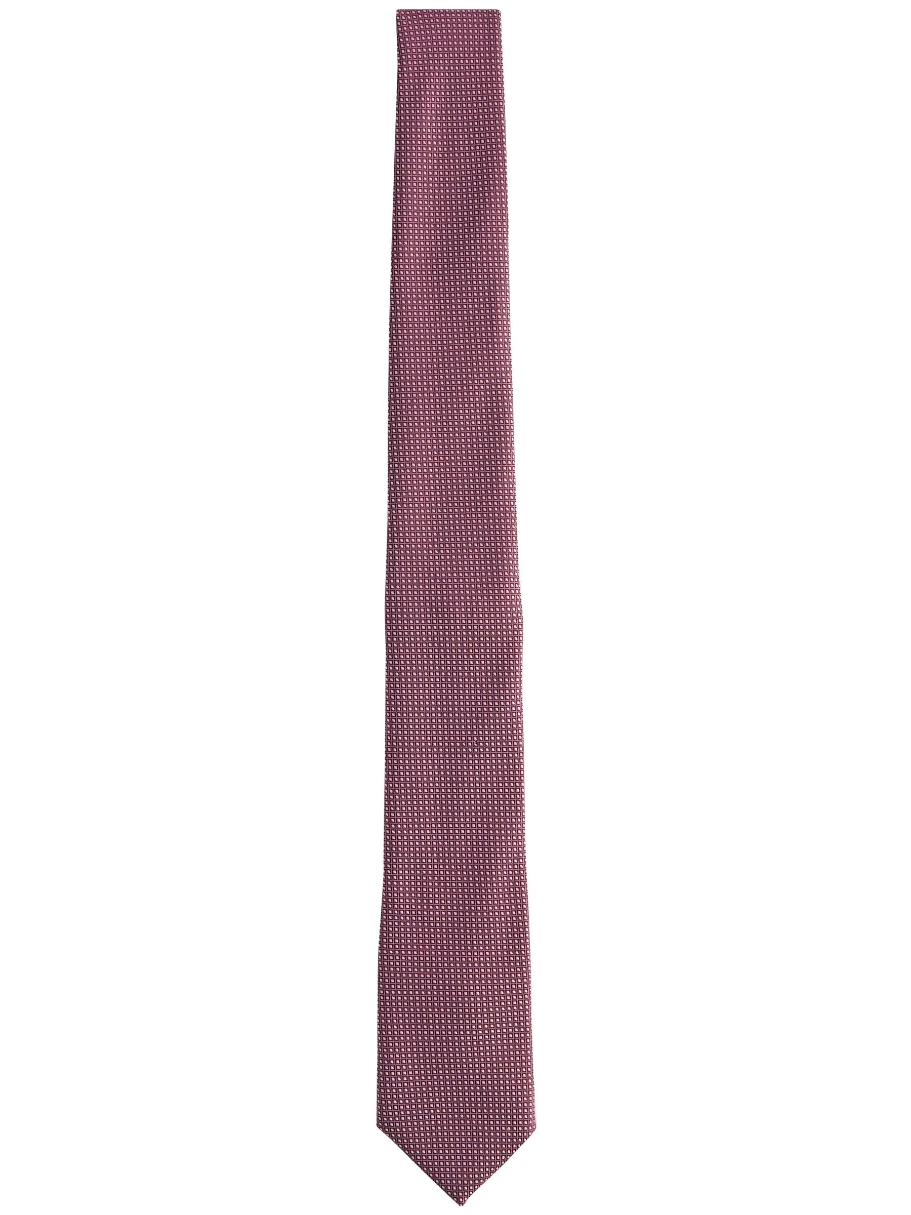 Next Uomini Confezione da 2 Cravatte Strutturate con Clip rosa azzurro