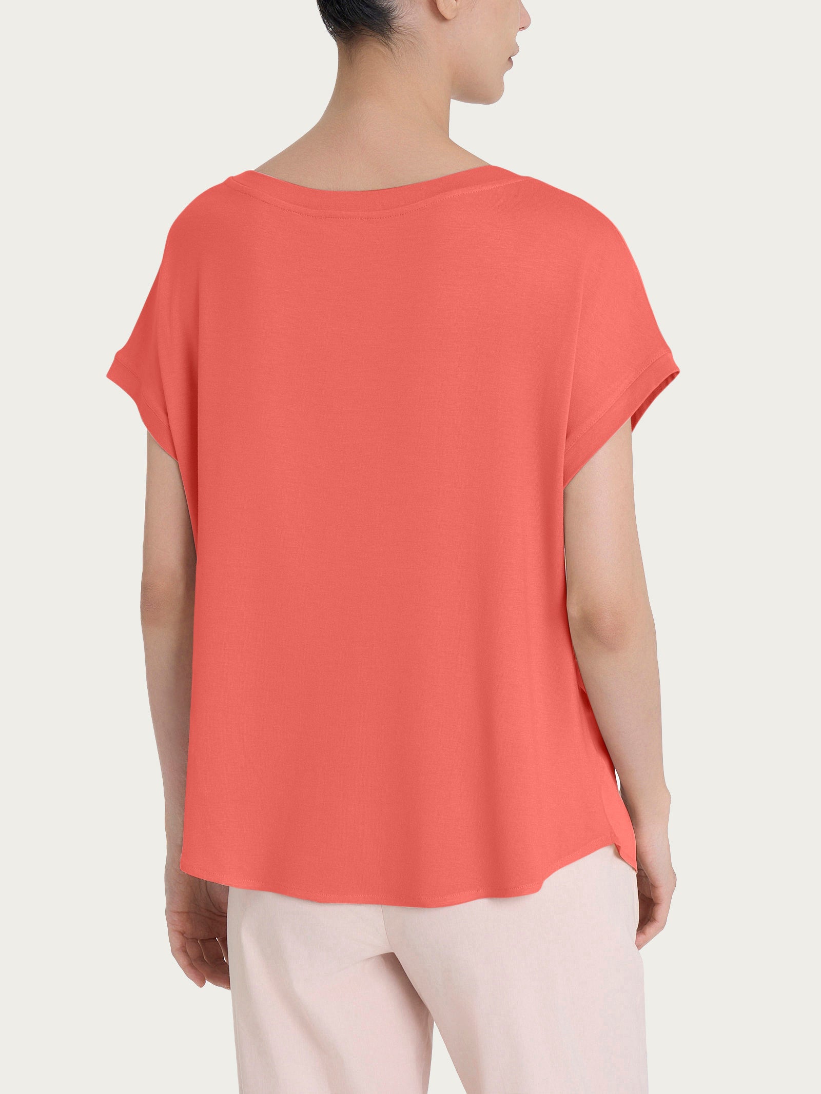 Ragno Maglietta Manica Kimono Dubarry Jersey Viscosa