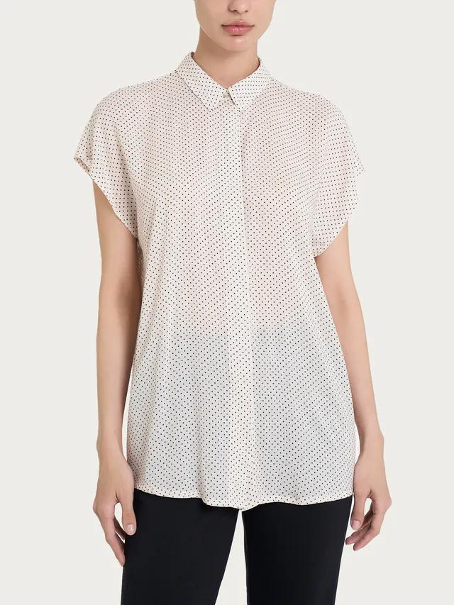 Ragno EcoSeta camicia kimono pois champignon