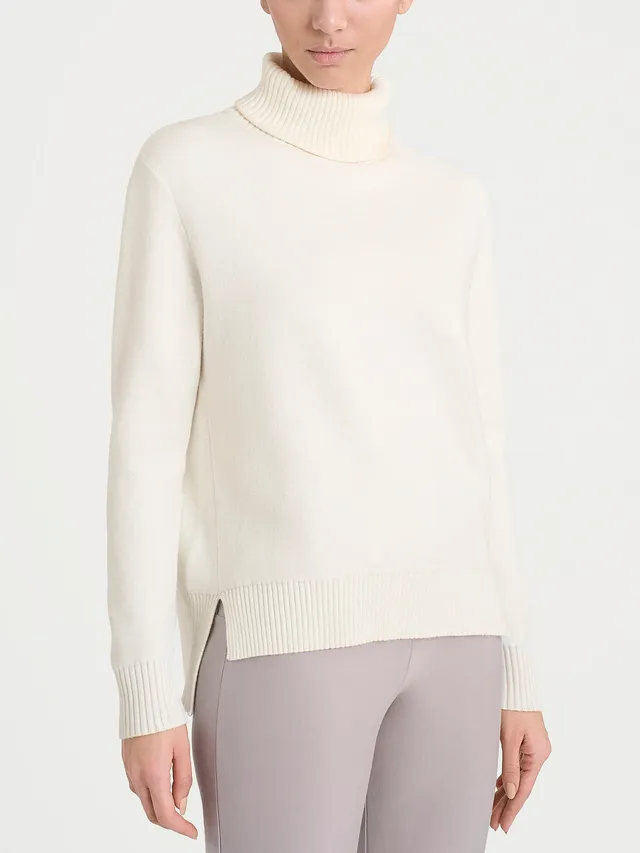 Ragno Four Seasons Maglione Roulè Asimmetrico Super Soft avorio caldo