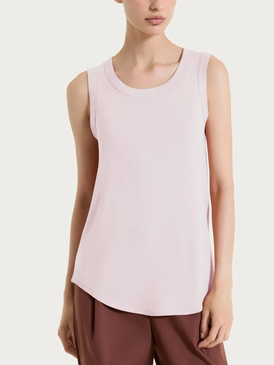 Ragno Viscosa Summer top spalla larga lilla viscosa