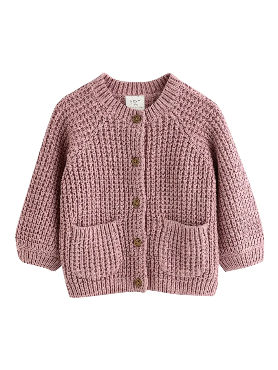 Next cardigan bebè cotone 3-6 mesi scritta ricamata