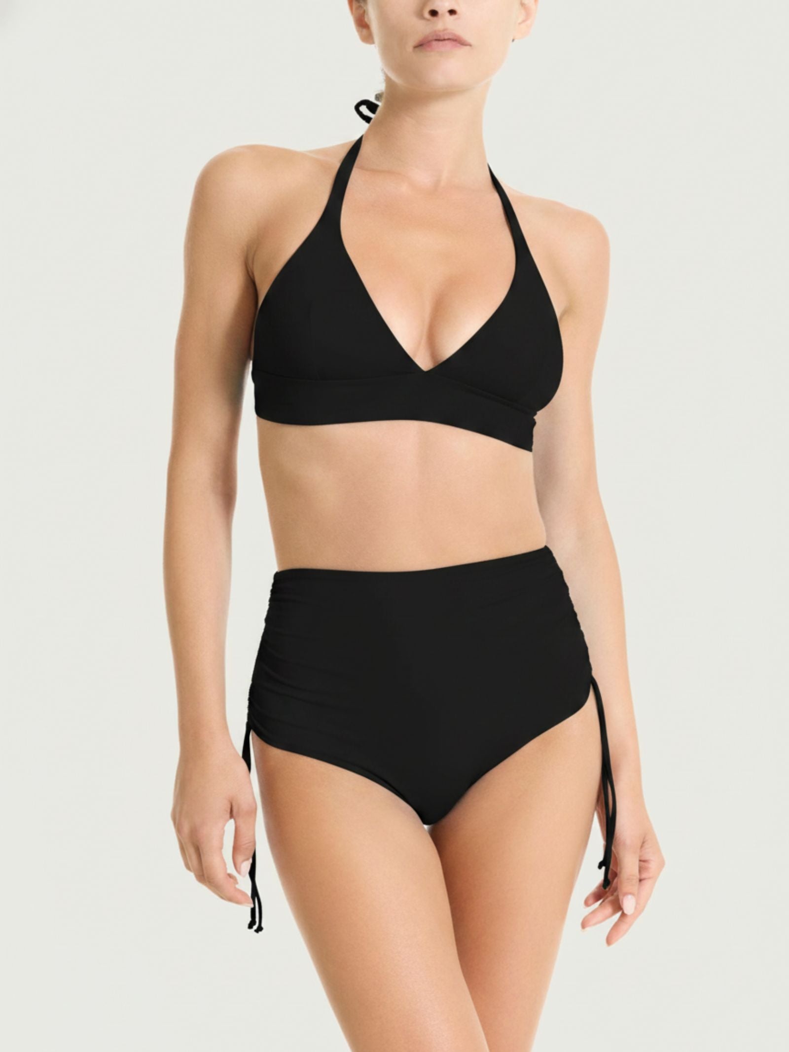 Ragno Invisible reggiseno triangolo microfibra nero