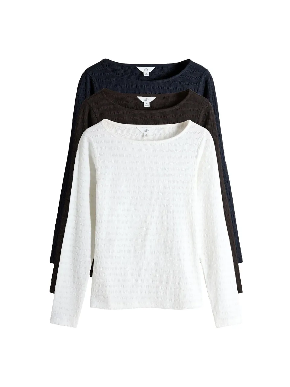 Geo Next The Set maglia donna confezione 3 pezzi maniche lunghe