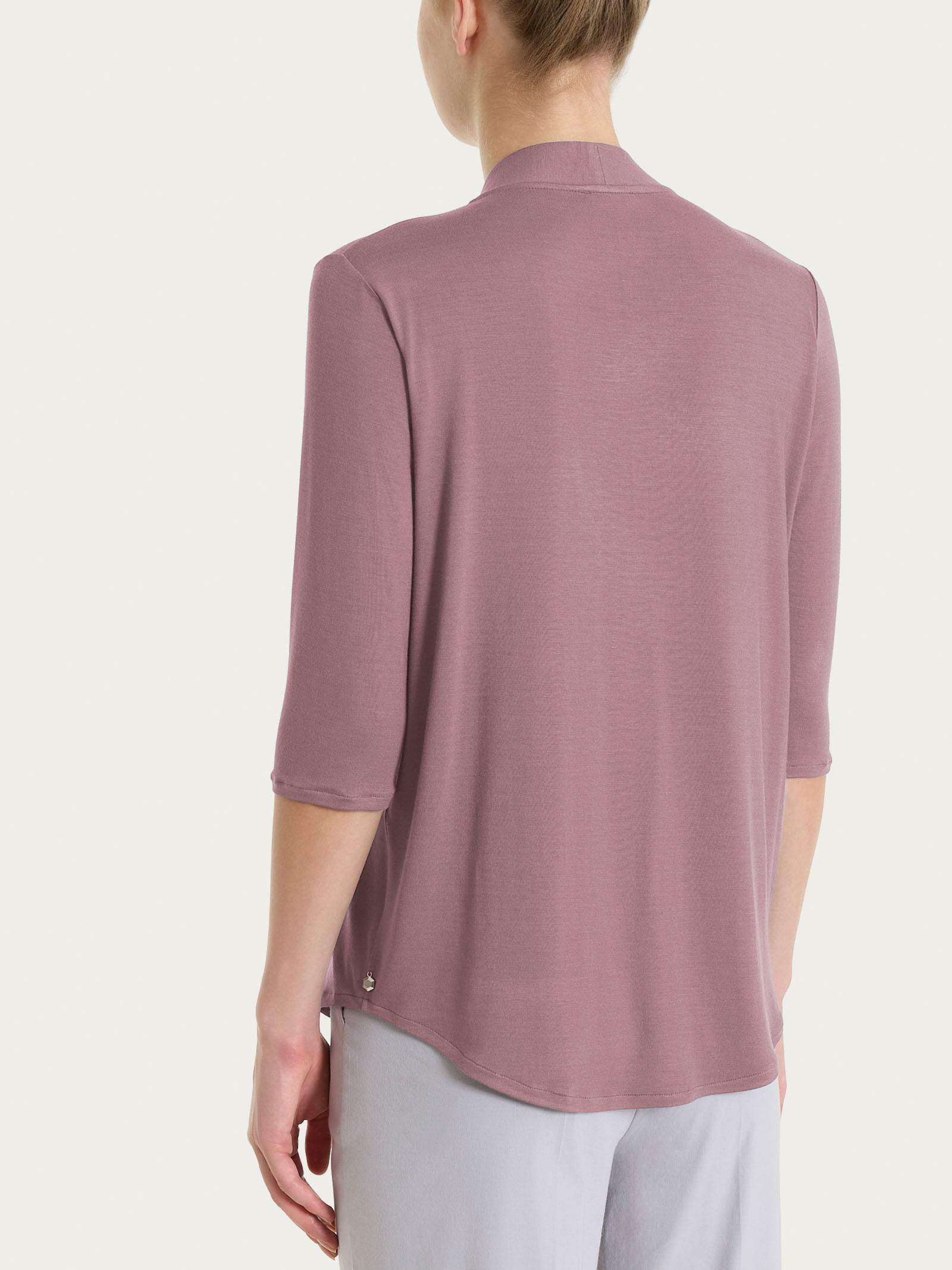 Ragno Viscosa Summer maglietta scollo V Twilight Mauve