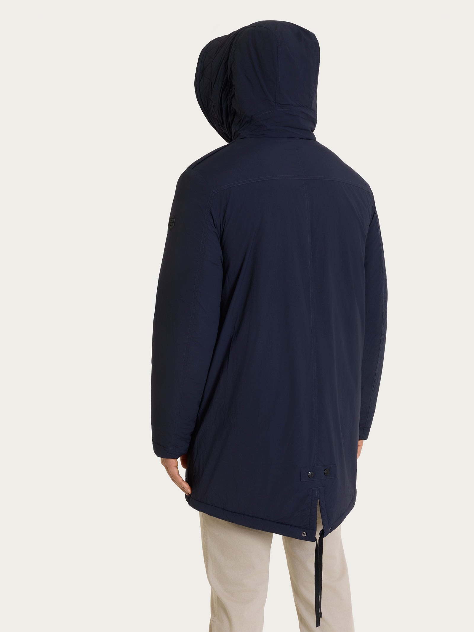 Ragno Comfort piumerino anorak uomo Navy imbottitura lana