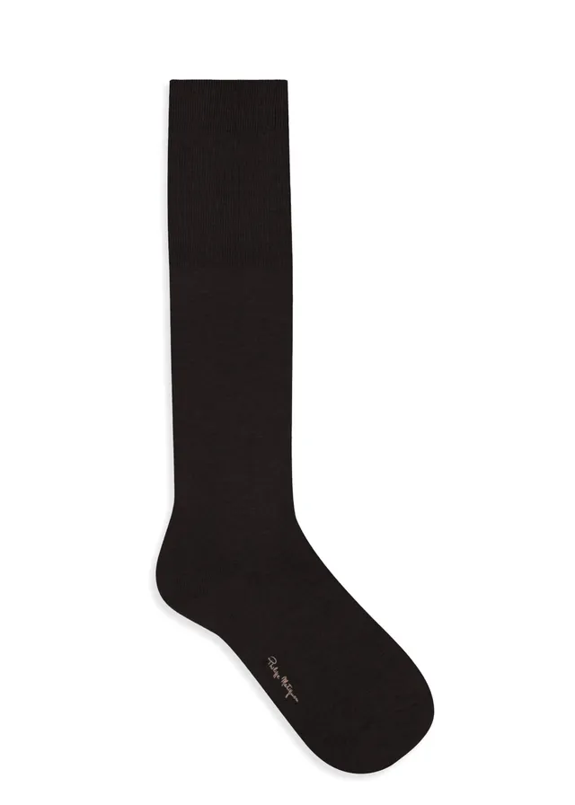 Philippe Matignon Deluxe calze lunghe uomo cotone seta