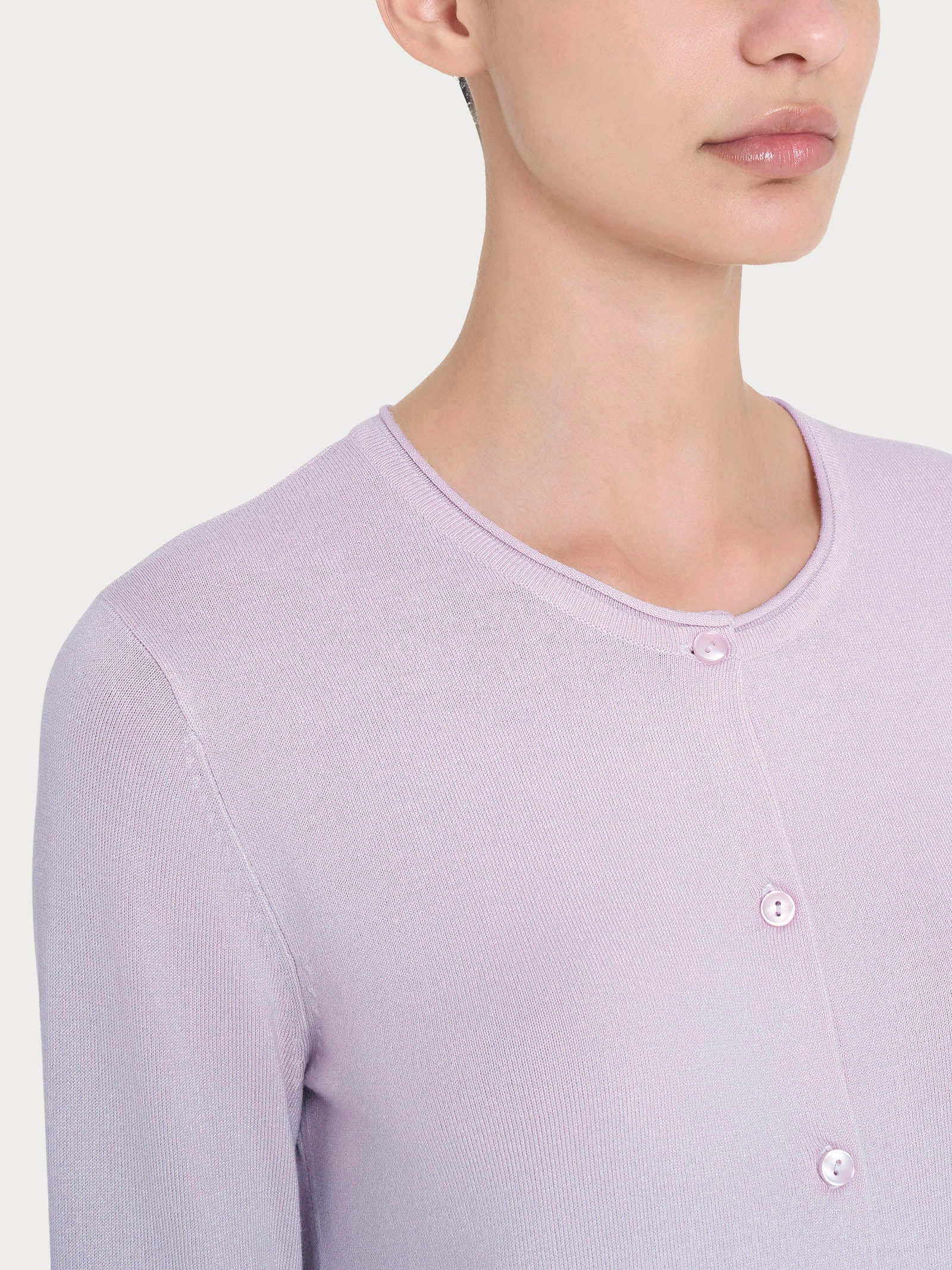 Ragno Cardigan bottoni Summertime donna Thistle viscosa
