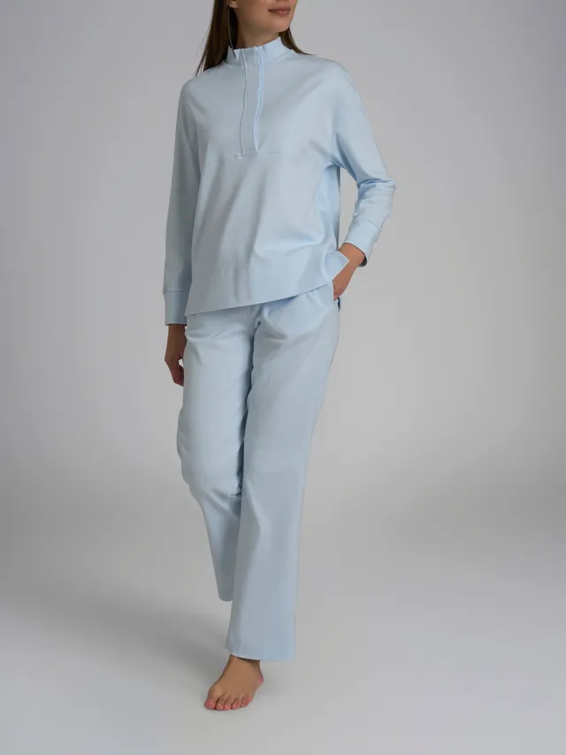 Ragno Interlock Pigiama lupetto donna Ancient Water cotone