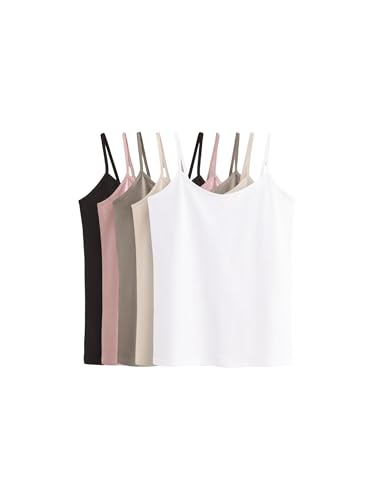 Next The Set canottiera donna spalline sottili 5 pezzi