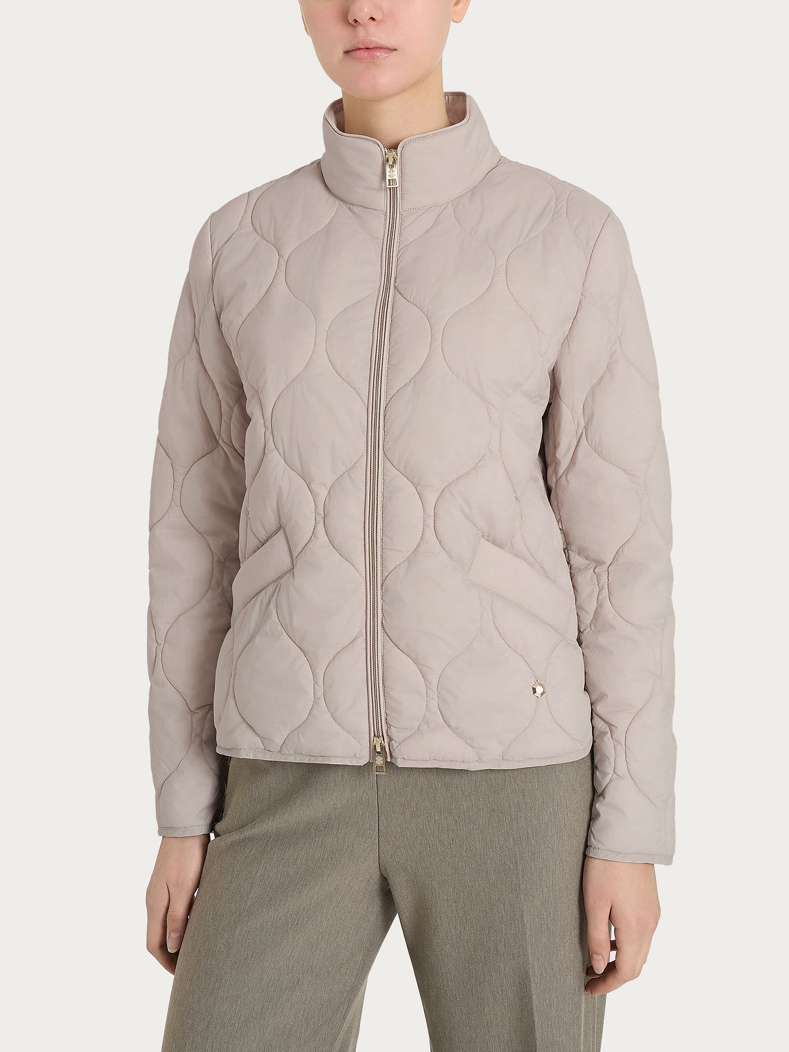 Ragno Onion Quilt piumino corto marrone