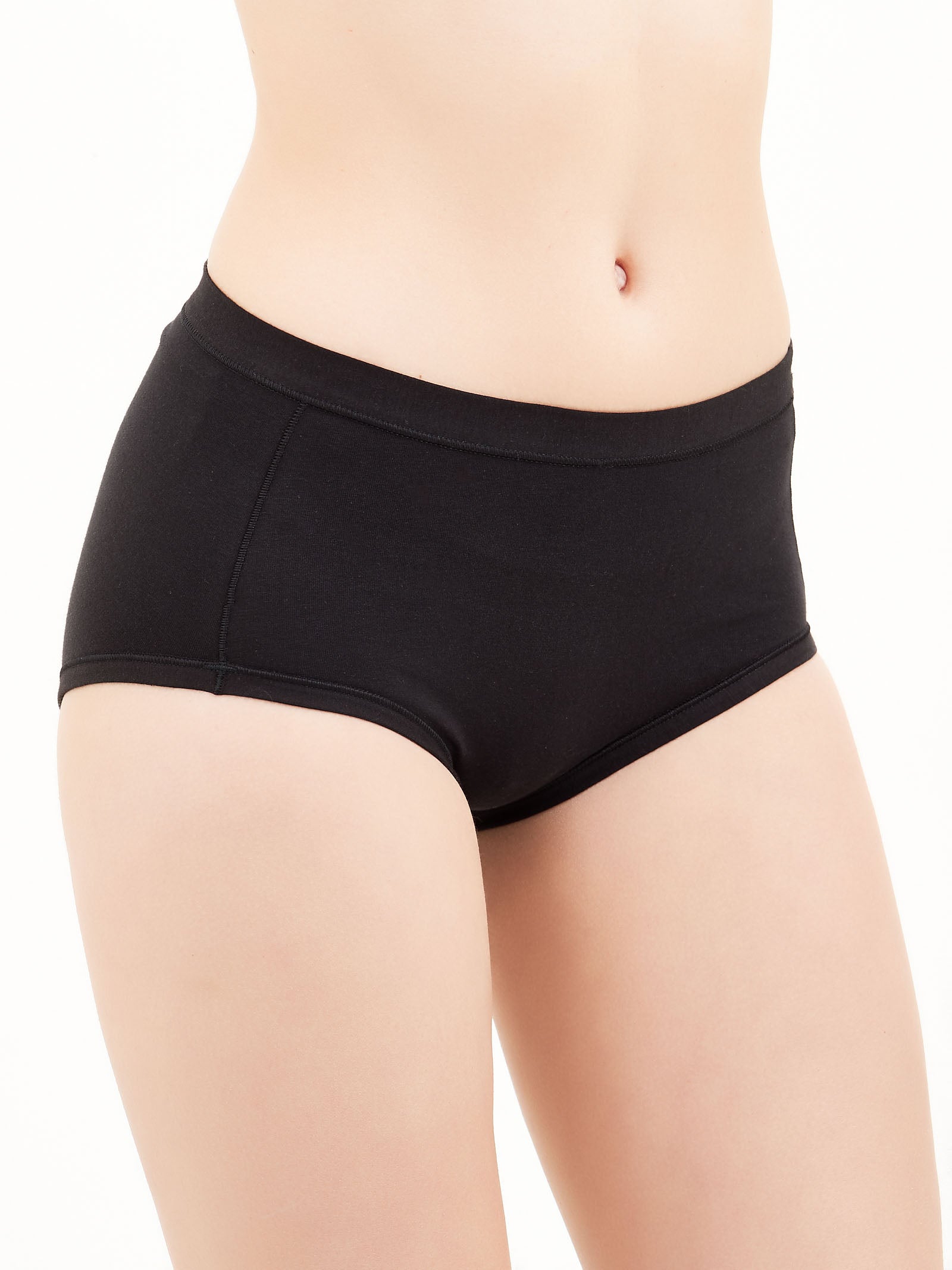 Ragno Comfort Slip Alto in Cotone Nero Bipack 2 Pezzi