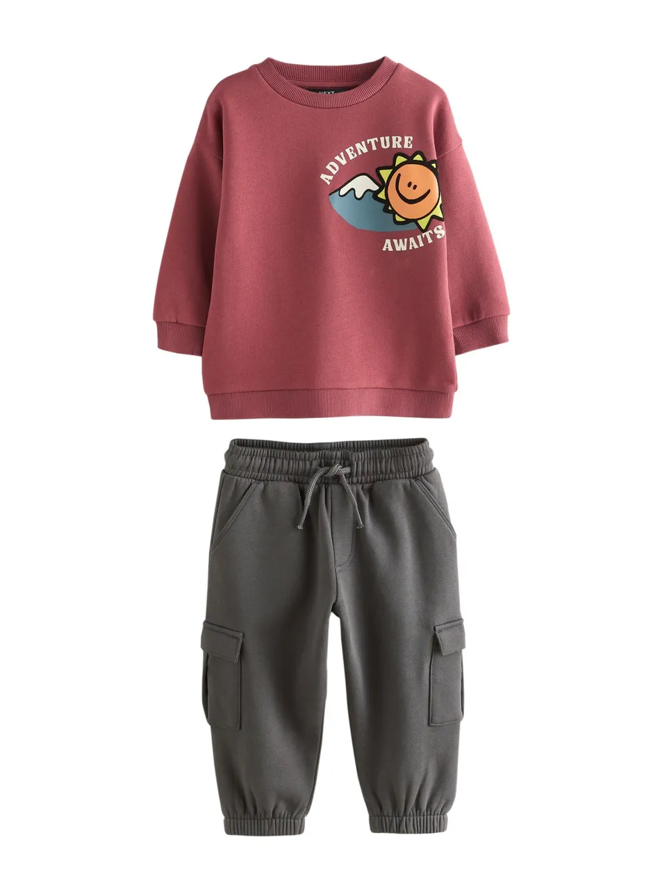 Next completo felpa joggers bimbo 68-74 misto cotone