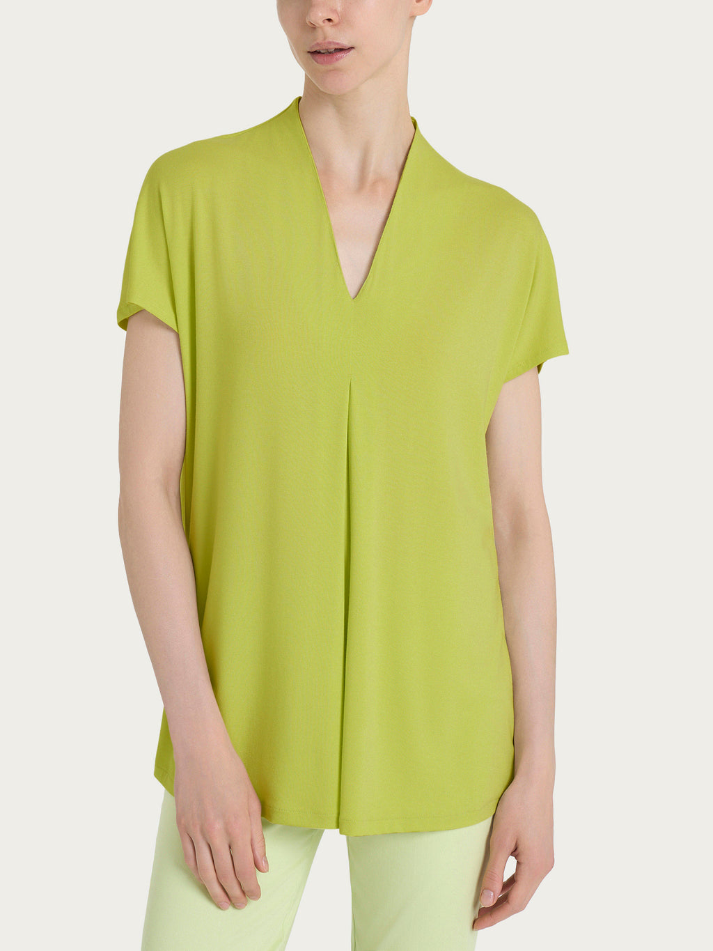 Ragno Viscosa Summer T-shirt piega Grenoble Green
