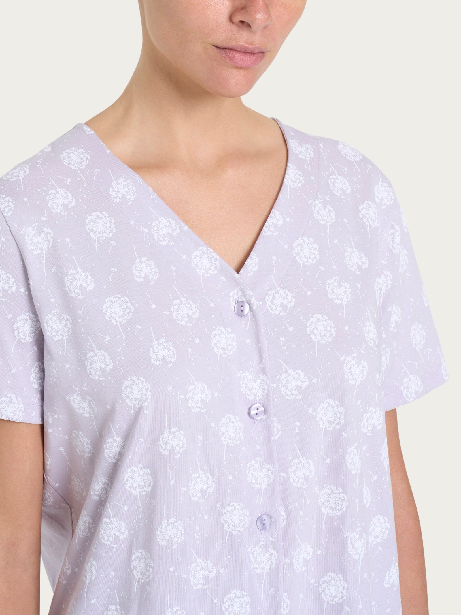 Ragno Jersey di Cotone Pigiama aperto pigiama Thistle cotone