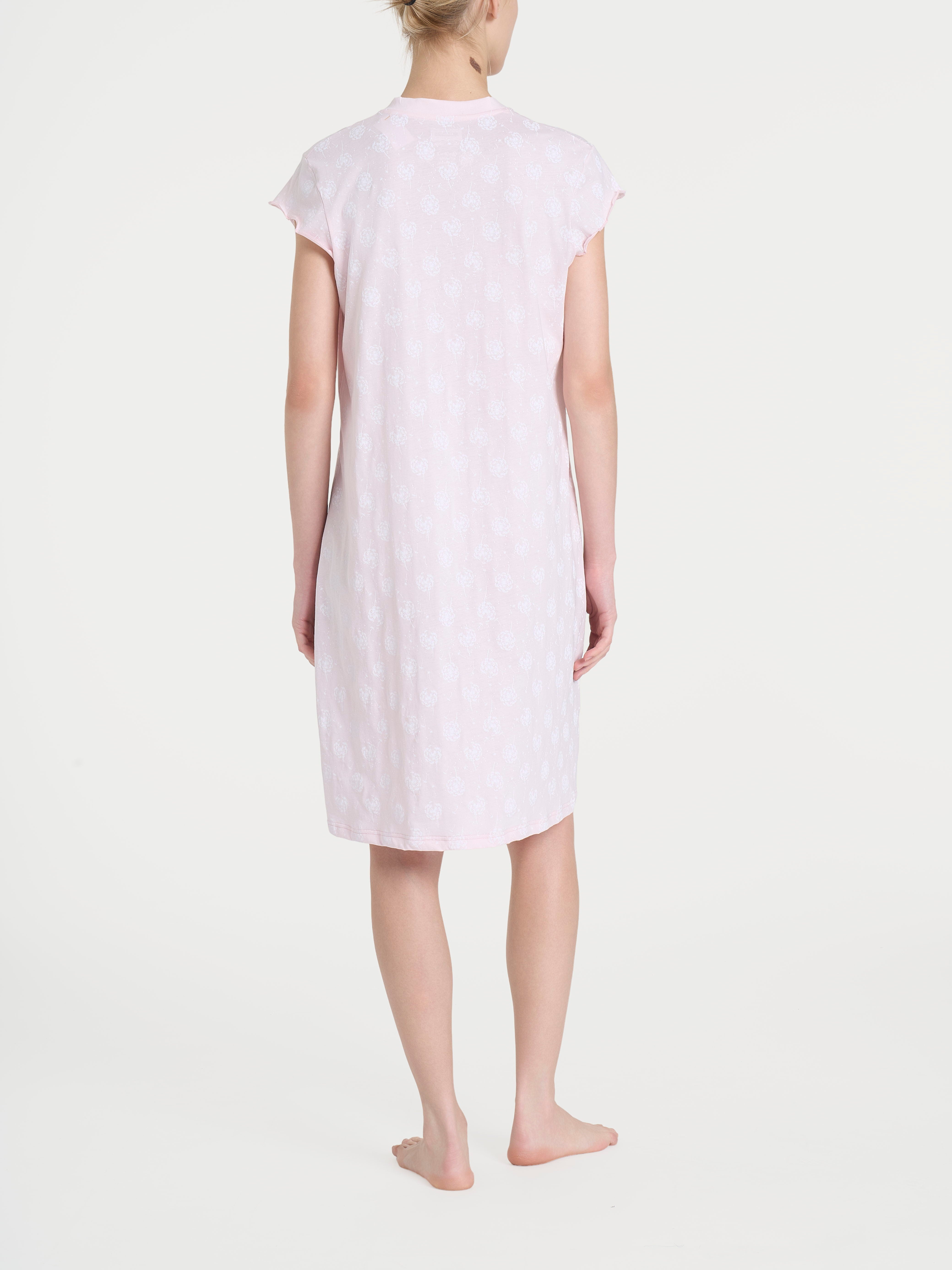 Ragno Jersey Cotone camicia notte serafino Pink a boo 100% cotone