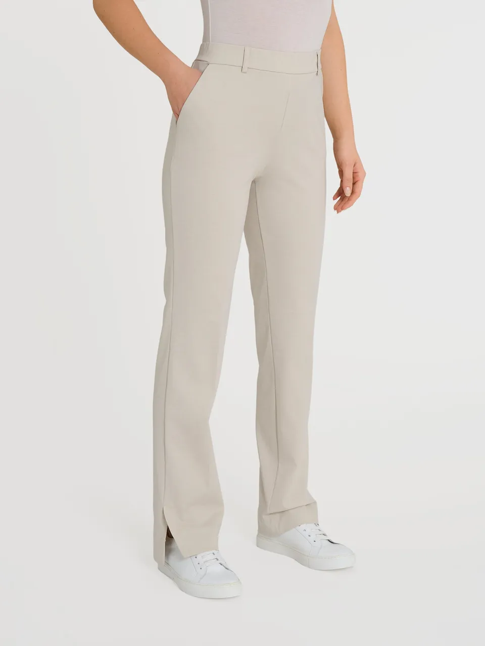 Ragno Compact Light Pantalone dritto Champignon tasche