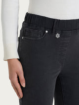 Ragno Super Denim jeans flare donna Antracite 5 tasche