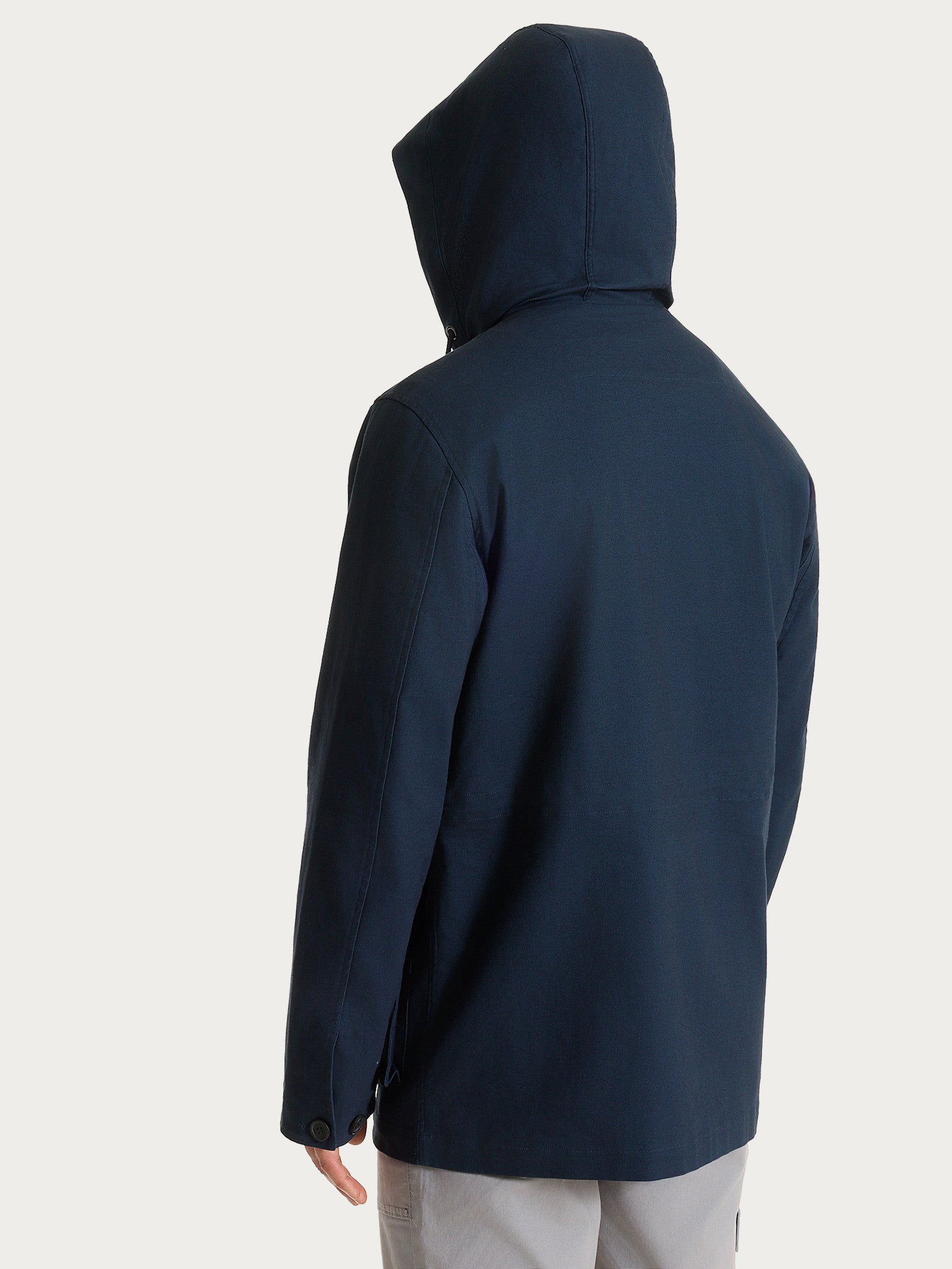 Ragno Canvas Stretch Cappotto Cappuccio Uomo Outer Space