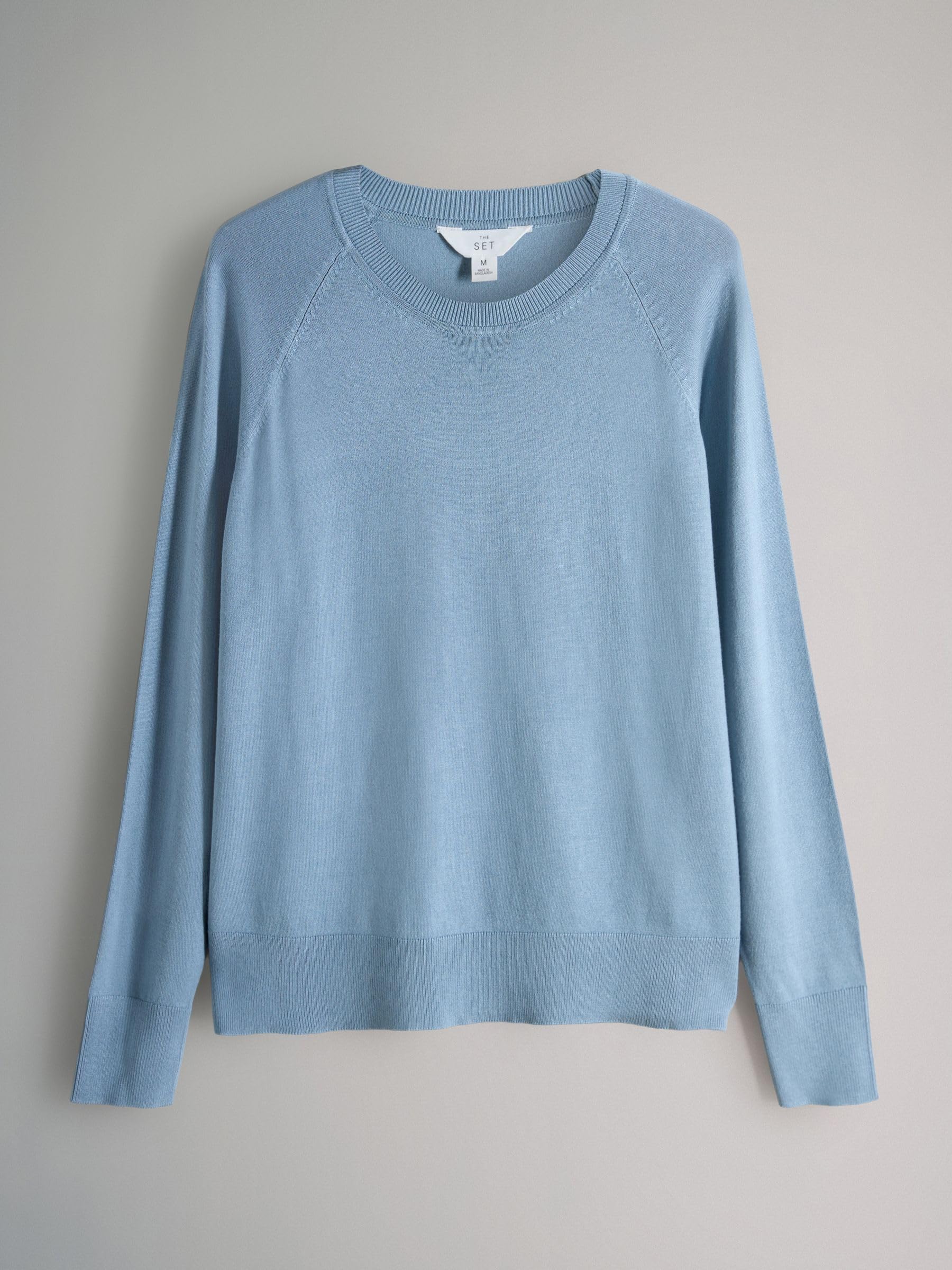 The Set donna maglie punto fine girocollo 4 pz