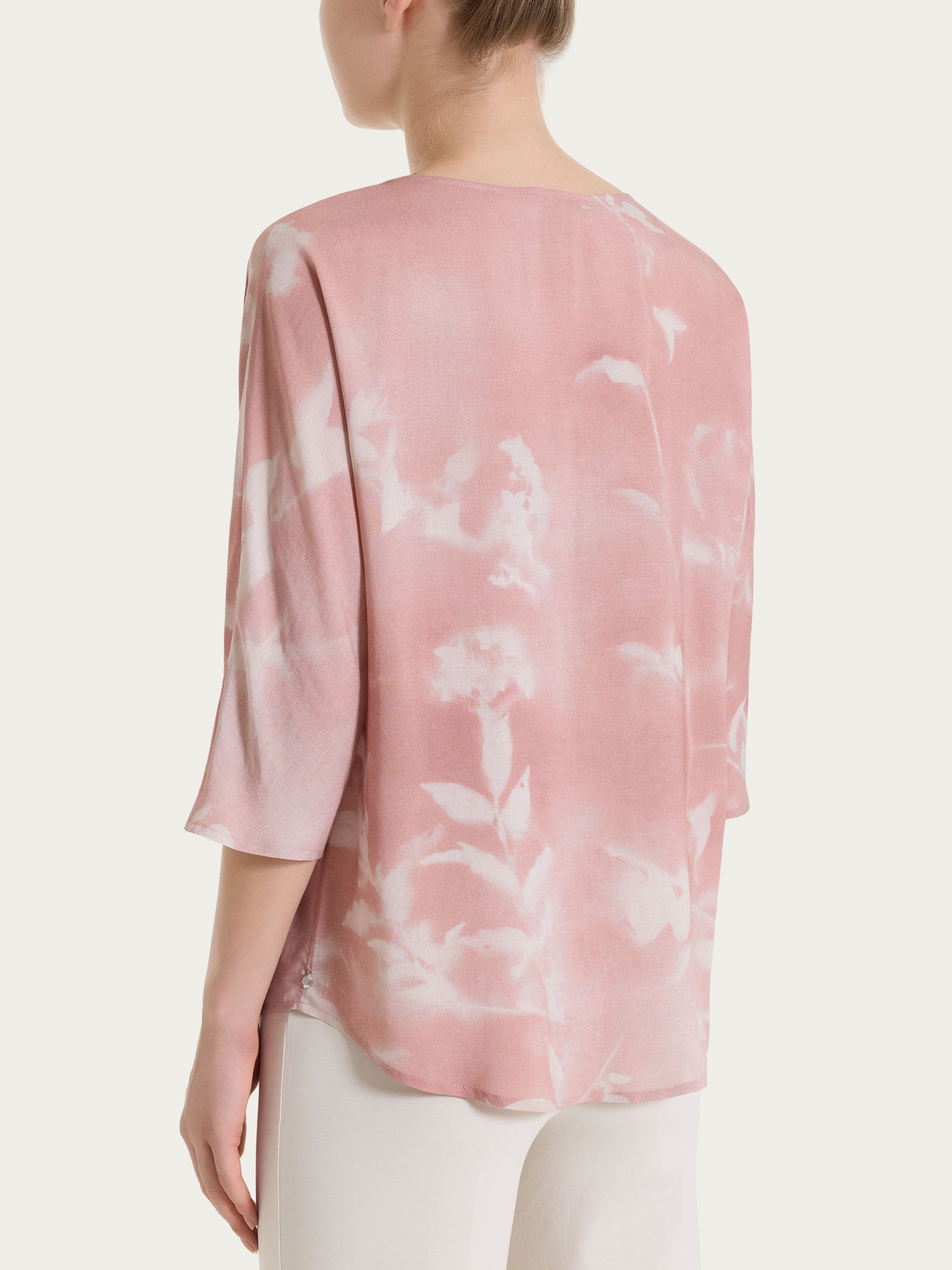 Ragno EcoSeta blusa manica 3/4 Almond Peach
