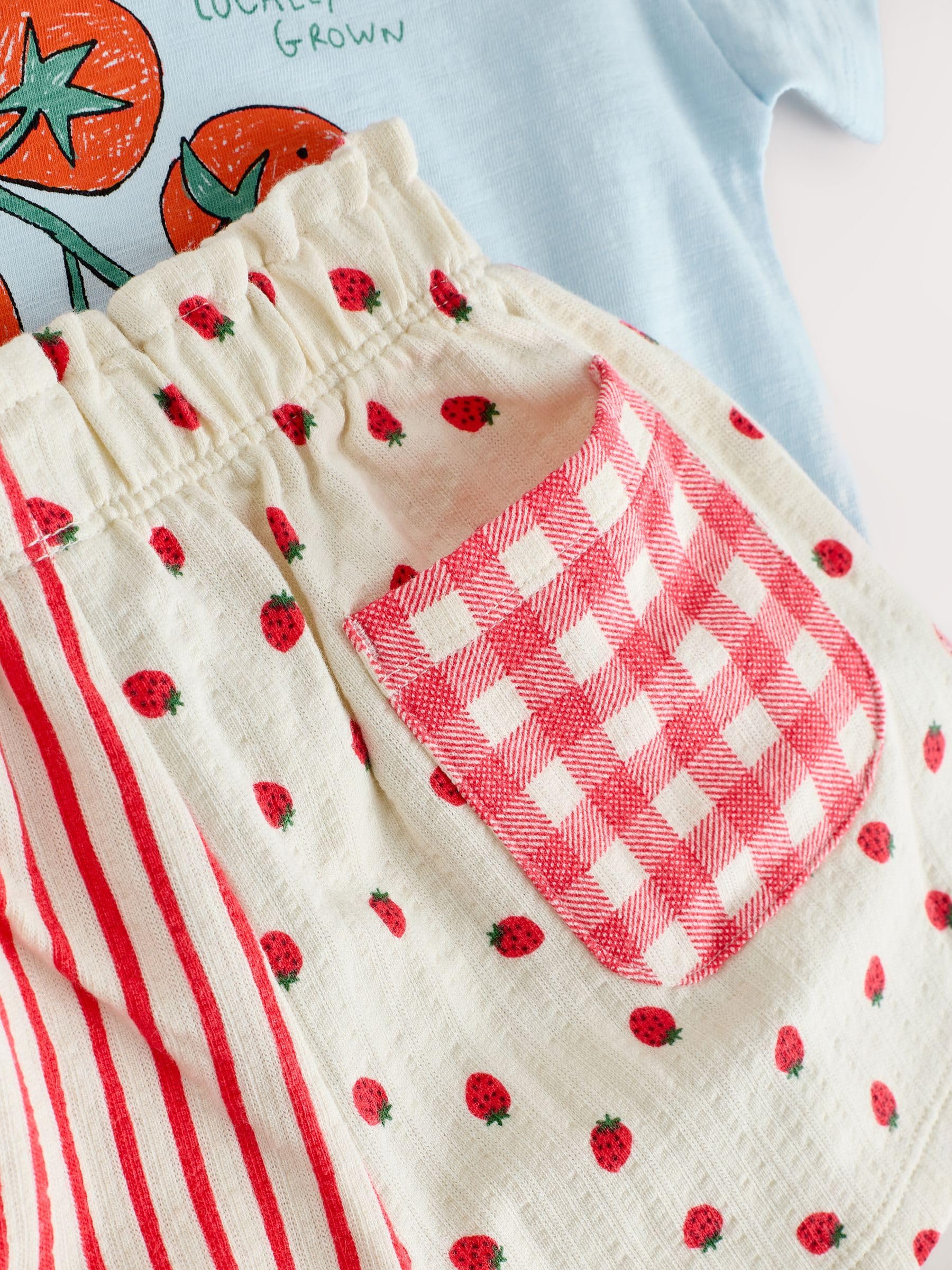 Next Set 2 Pezzi Bambina Maglietta Shorts 116-122