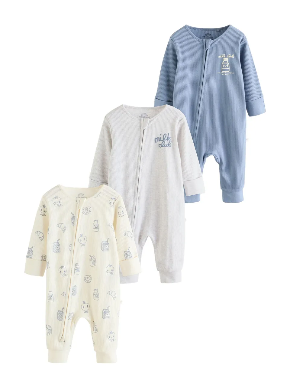 Geo Next tutina bebe zip 3 pezzi 68-74 taglia vera