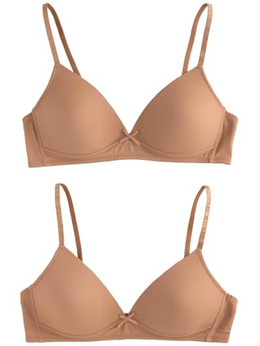 Next Confezione da 2 Reggiseni Sportivi Mid Brown 60 sostegno