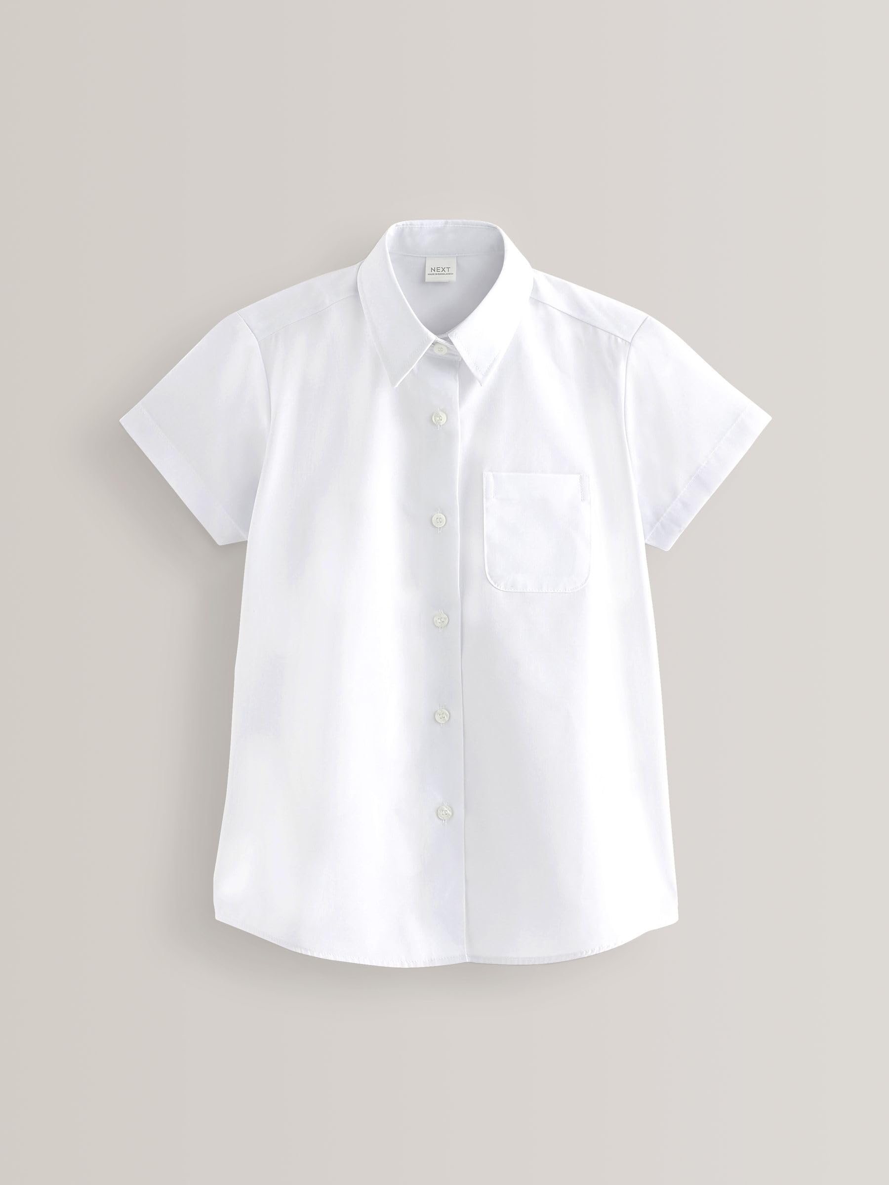 Geo Next camicia scuola maniche corte 12 anni confezione 5 pezzi