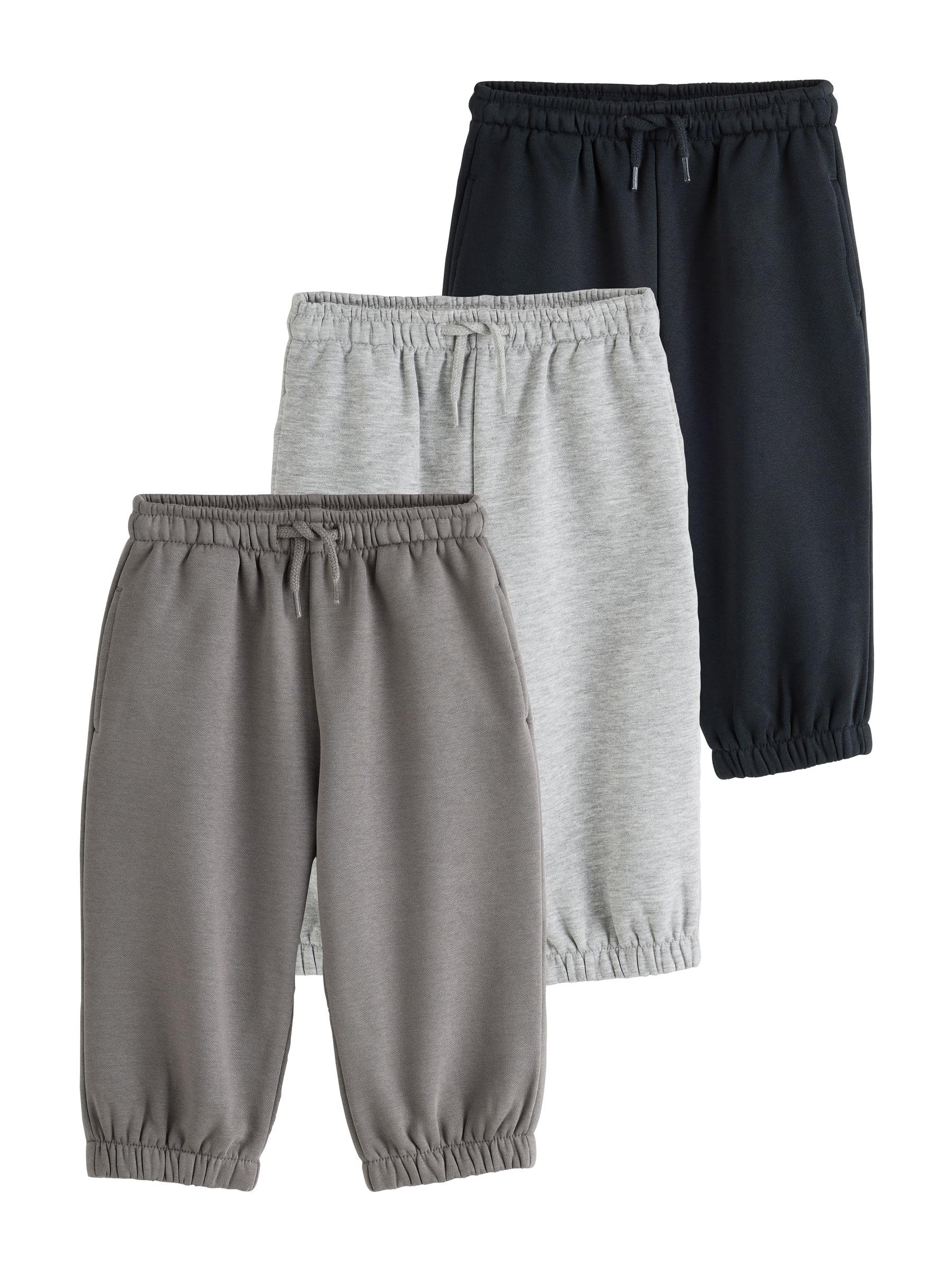 Next pantaloni jogging bambino 3 pezzi 92-98 polsini larghi