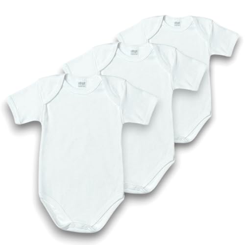 Lady C Body Bimbo Cotone Caldo Manica Corta 3 Pezzi Azzurro