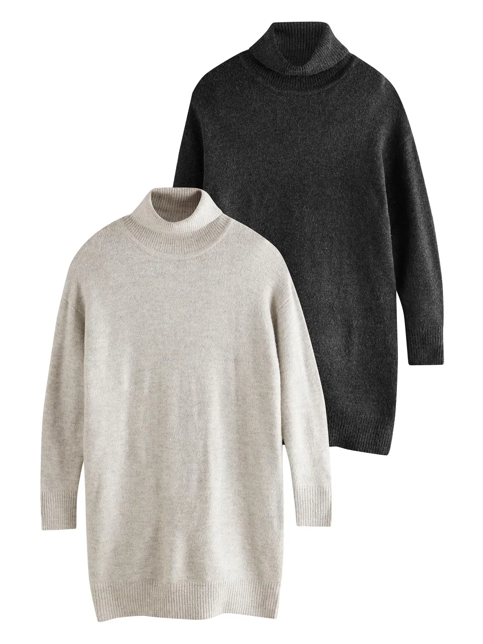 Geo Next The Set Abiti Collo Alto abito donna 2 pezzi maglia