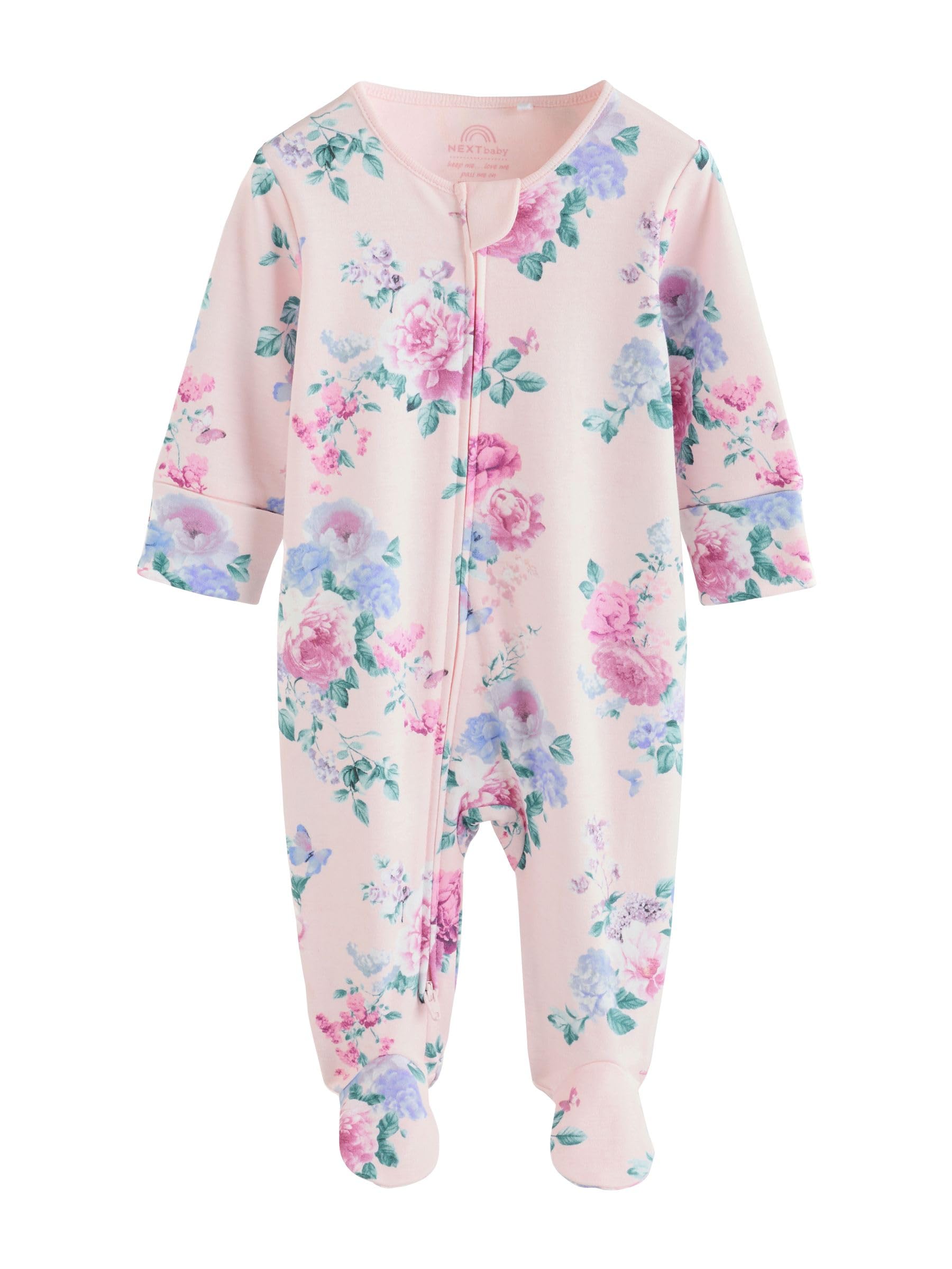 Geo Next Tutine neonato zip 80-86 confezione da 3 cotone