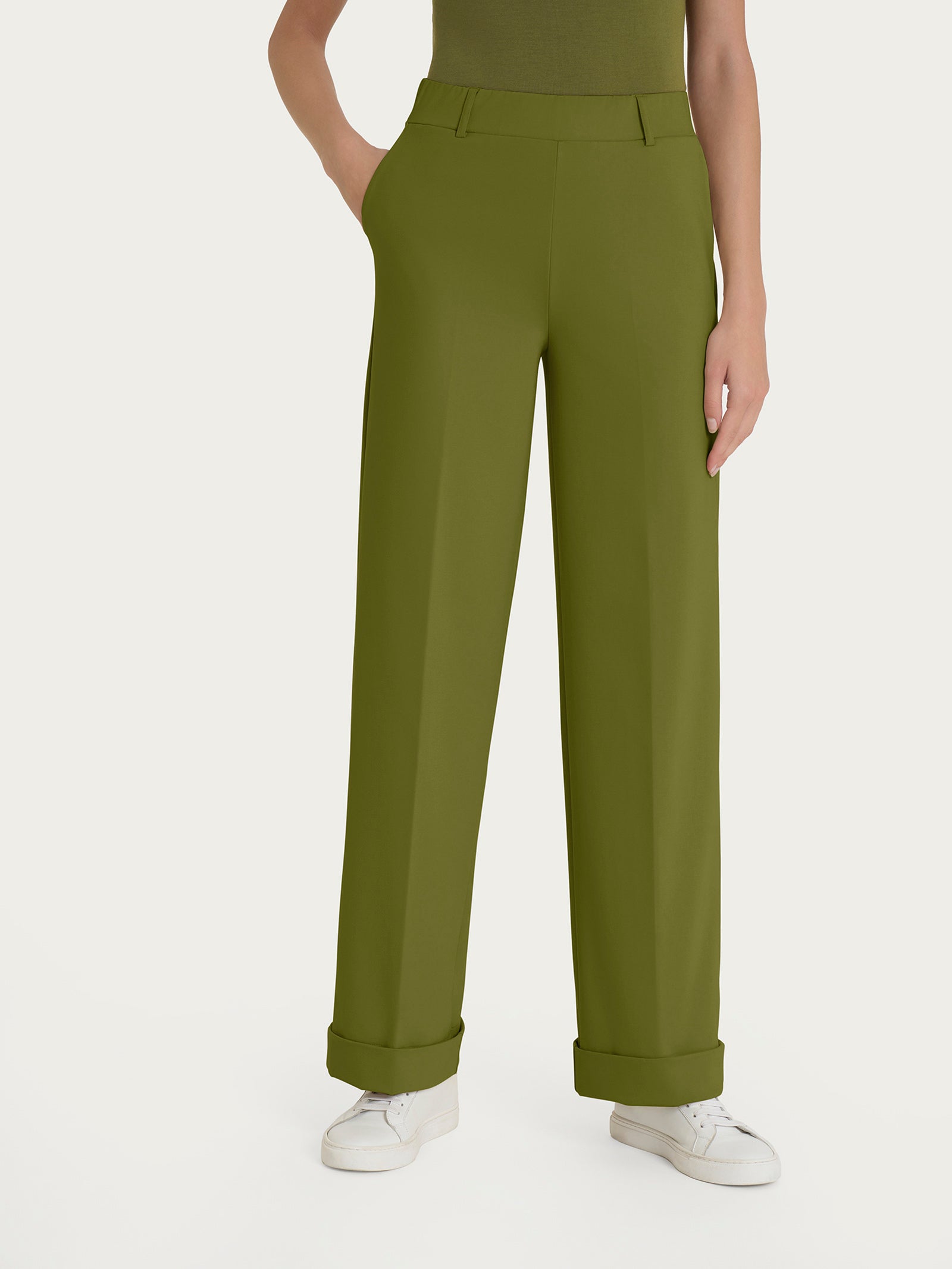 Ragno Compact Light pantalone ampio Sphagnum