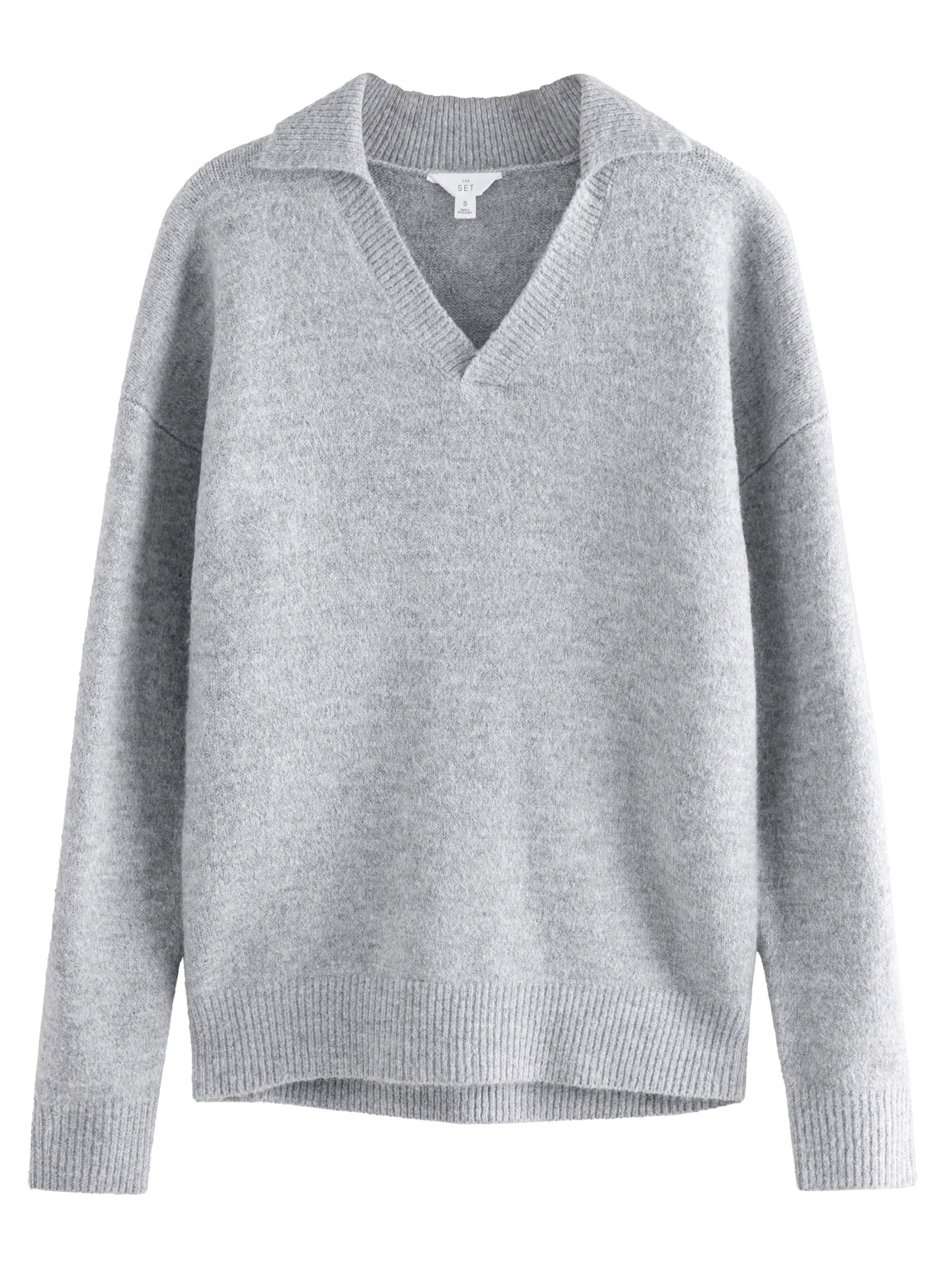 Next The Set maglione donna 2 pezzi scollo a V