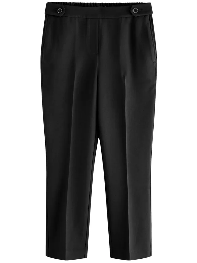 NEXT Pantaloni Sartoriali Gamba Dritta Donna Neri Taglia 28