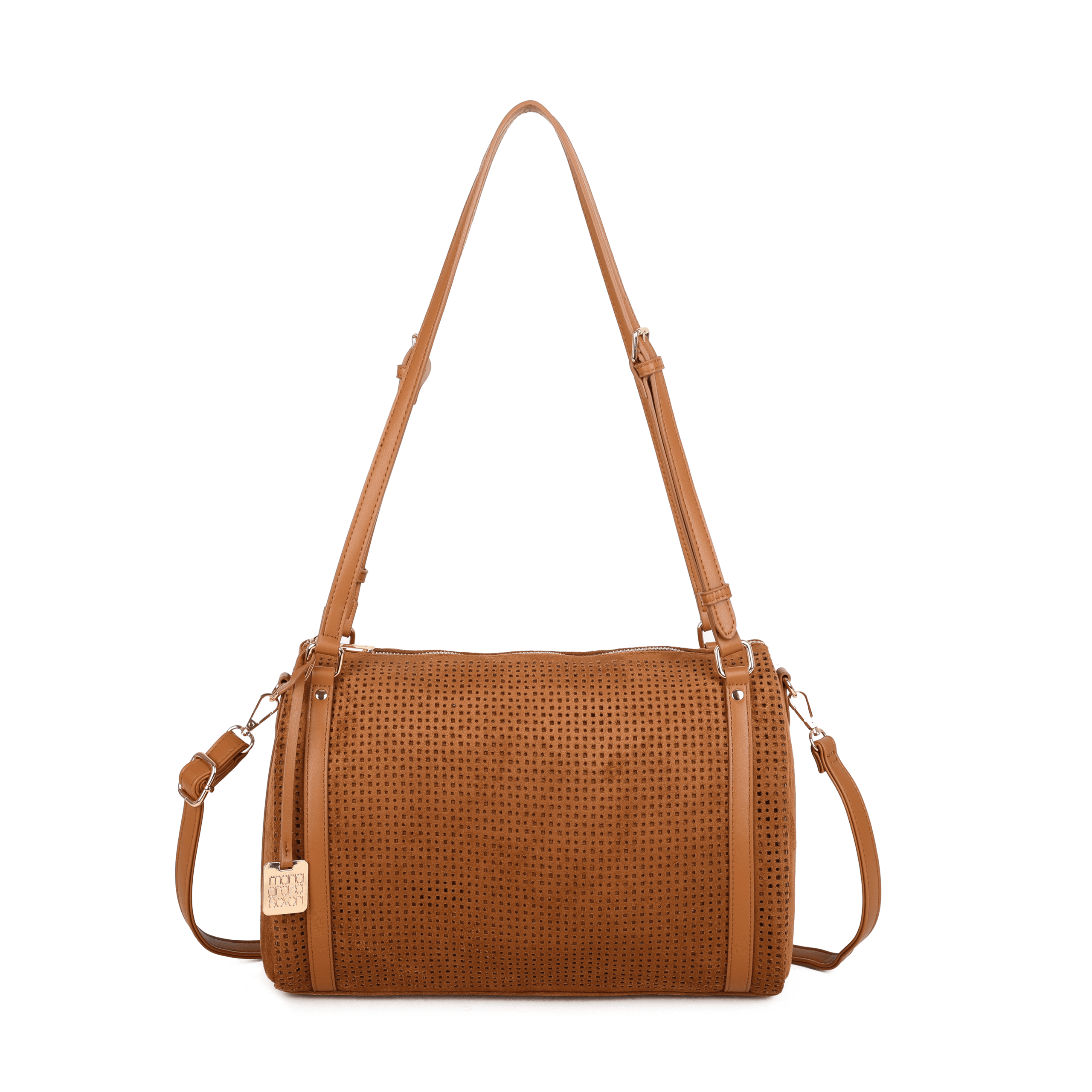 Maria Grazia Severi RG25914-3 Borsa Cilindro Traforata Media