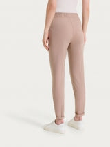 Ragno Super Natural Pantaloni Chino Slim Warm Taupe tencel elasticizzato