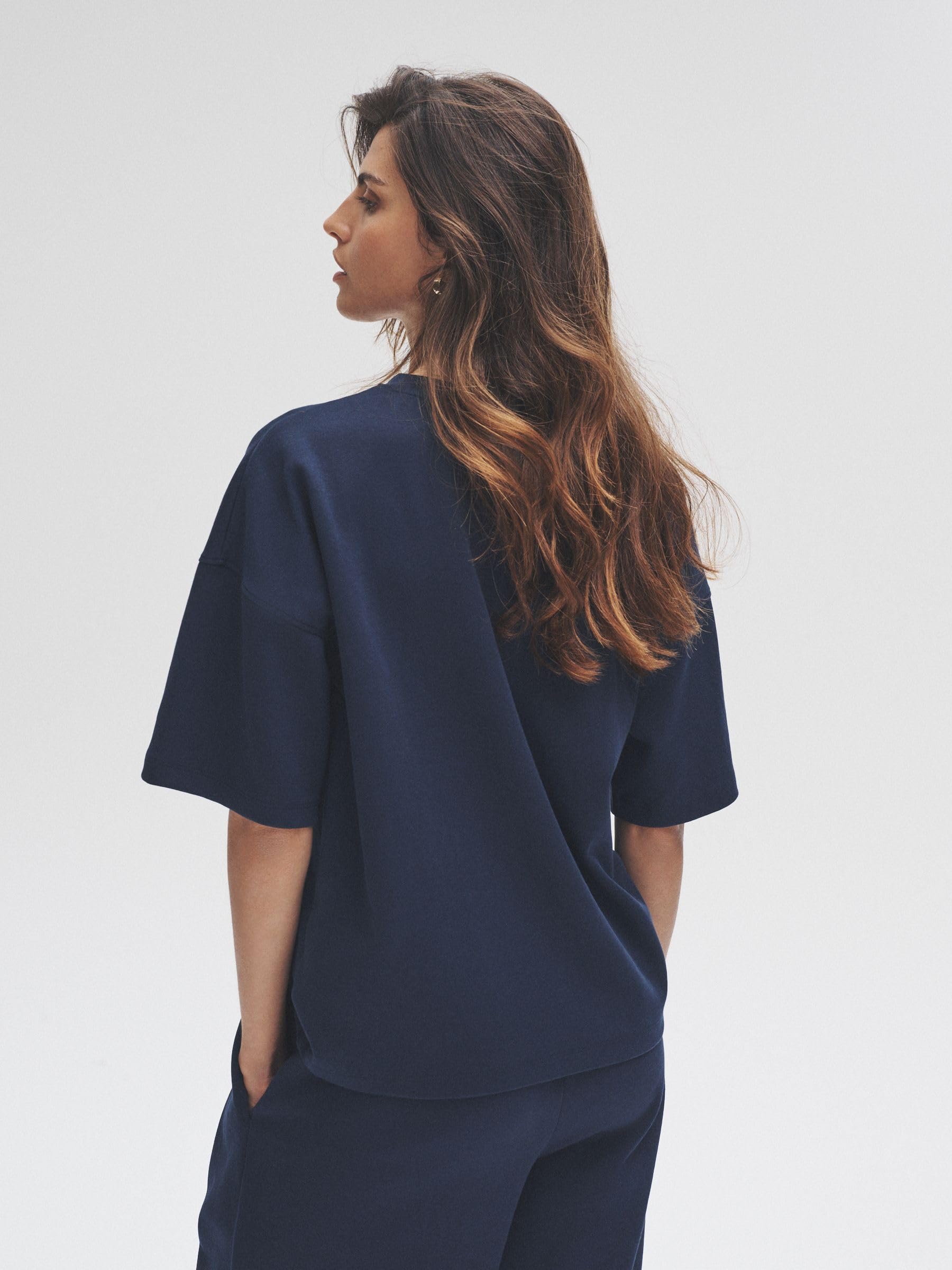 Geo Next The Set T-Shirt Taglio Quadrato Pesante 3 Pezzi Donna
