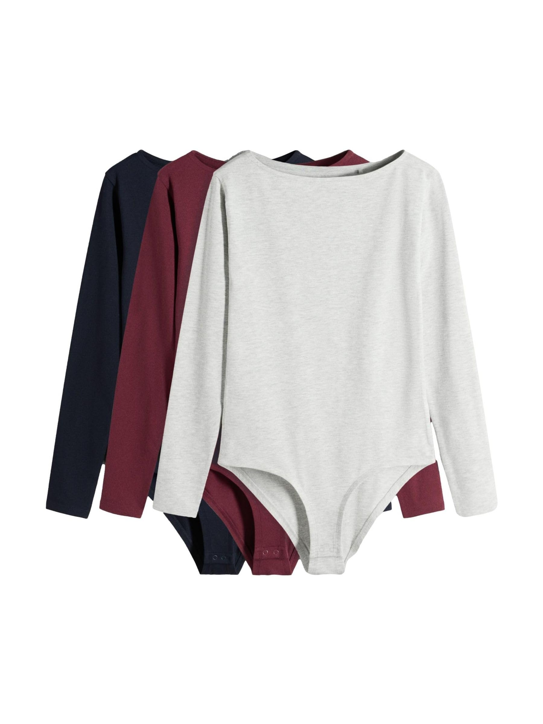 Geo Next The Set Body Donna Maniche Lunghe Confezione da 3
