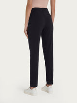 Ragno Super Natural pantaloni chino slim donna neri tencel