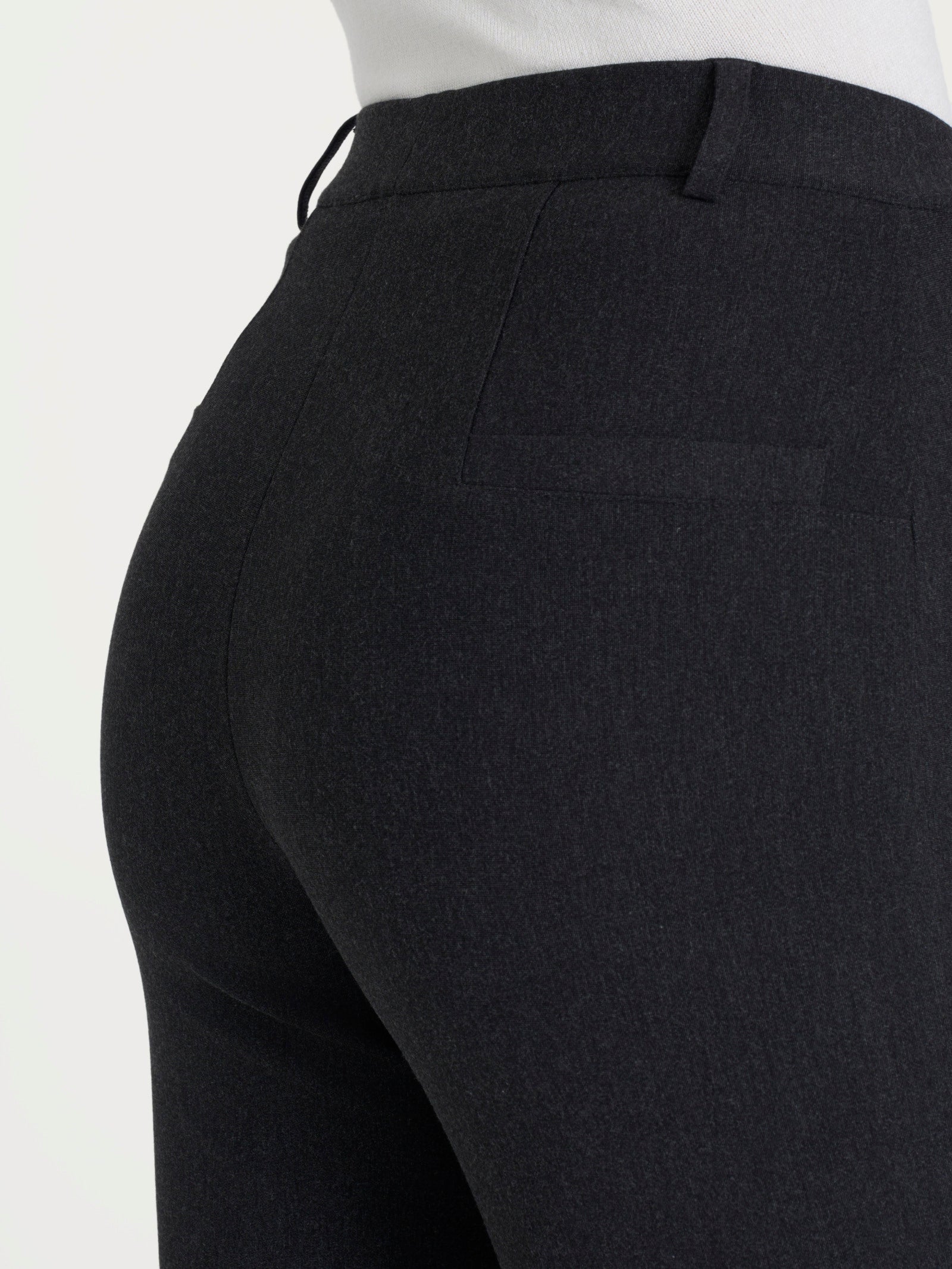 Ragno Compact Pantalone Flare Oscuro Elasticizzato