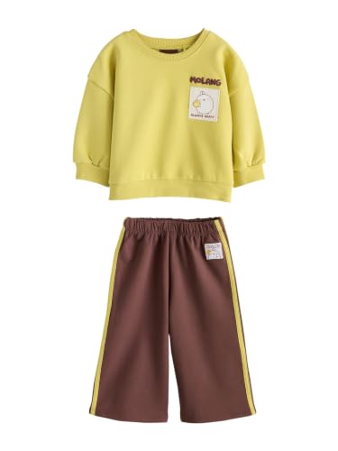 Next Molang tuta bambina felpa e leggings 12-18 mesi