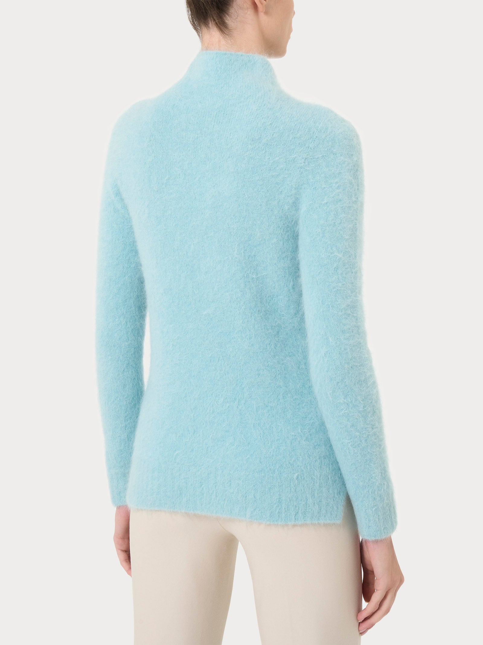 Ragno Merino Soft Lupetto Nile Blue misto alpaca
